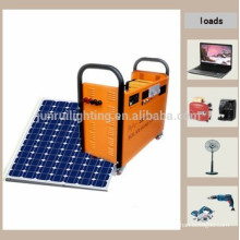 portable solar power generator system